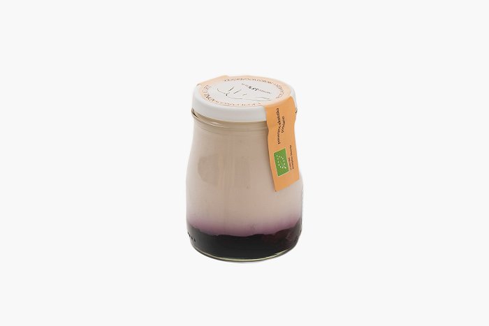Fattoria Gabršček • Yogurt solido biologico al mirtillo • Soča Valley Finest