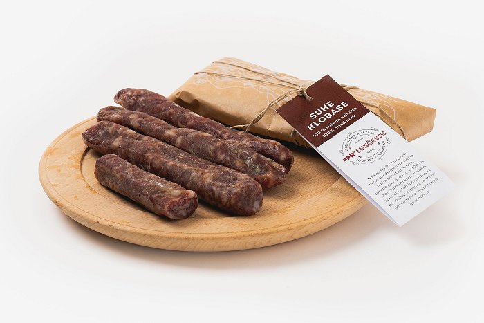 Pr\' Lukčevih Farm • Dry little sausages • Soča Valley Finest
