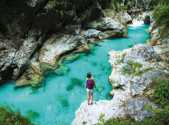 Juliana Trail: etapa 11, Most na Soči - Tolmin (Tolminska korita)