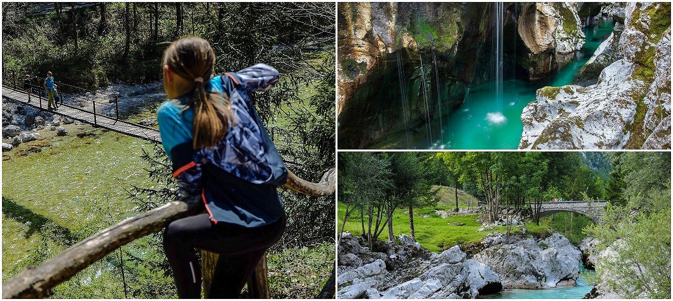 Guided hike along the Soča Trail