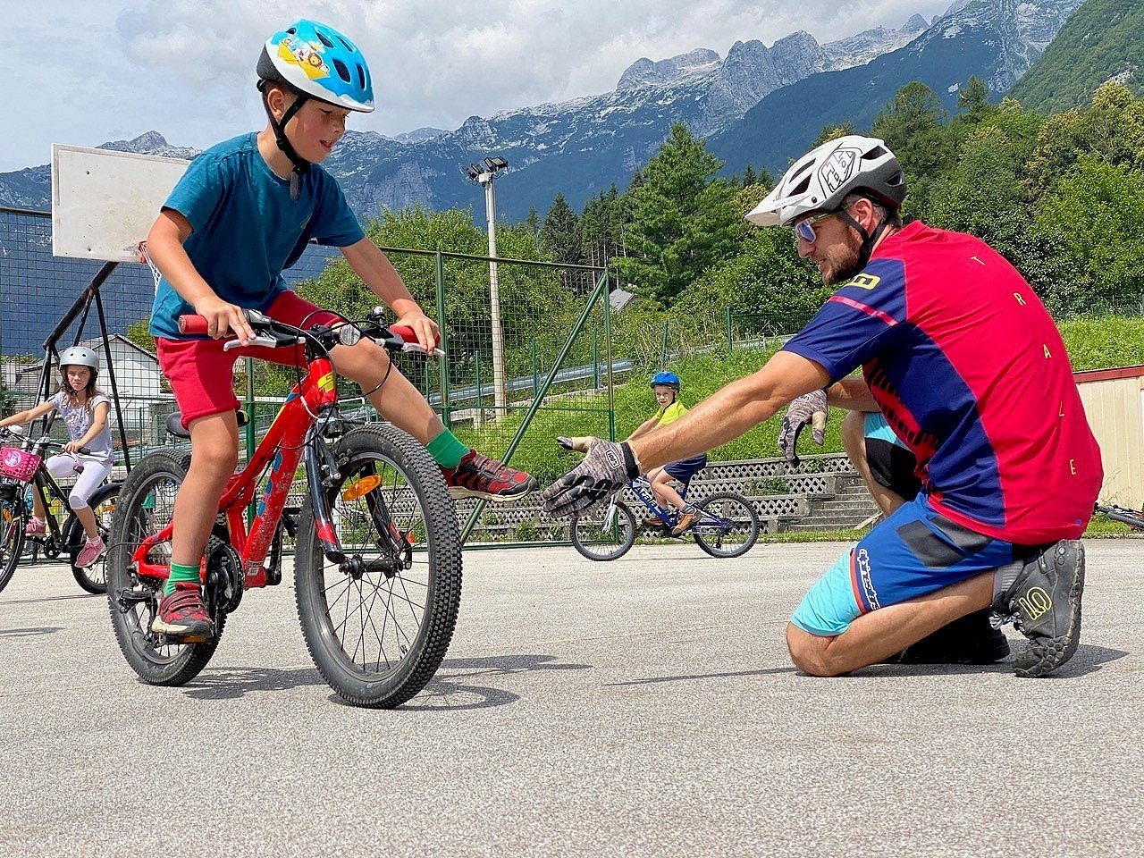 Laboratorio di ciclismo per bambini