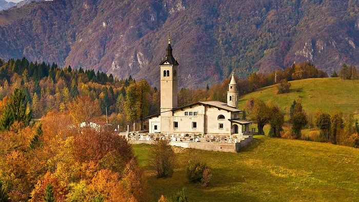 View of the church