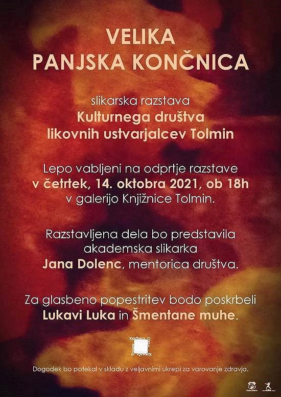 Velika panjska končnica - Knjižnica Cirila Kosmača Tolmin