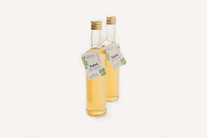 Staša Mesec • Krivopeta\'s syrup - sage • Soča Valley Finest