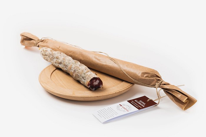 Bauernhof Pr\' Lukčevih • Trockene Wurst • Soča Valley Finest