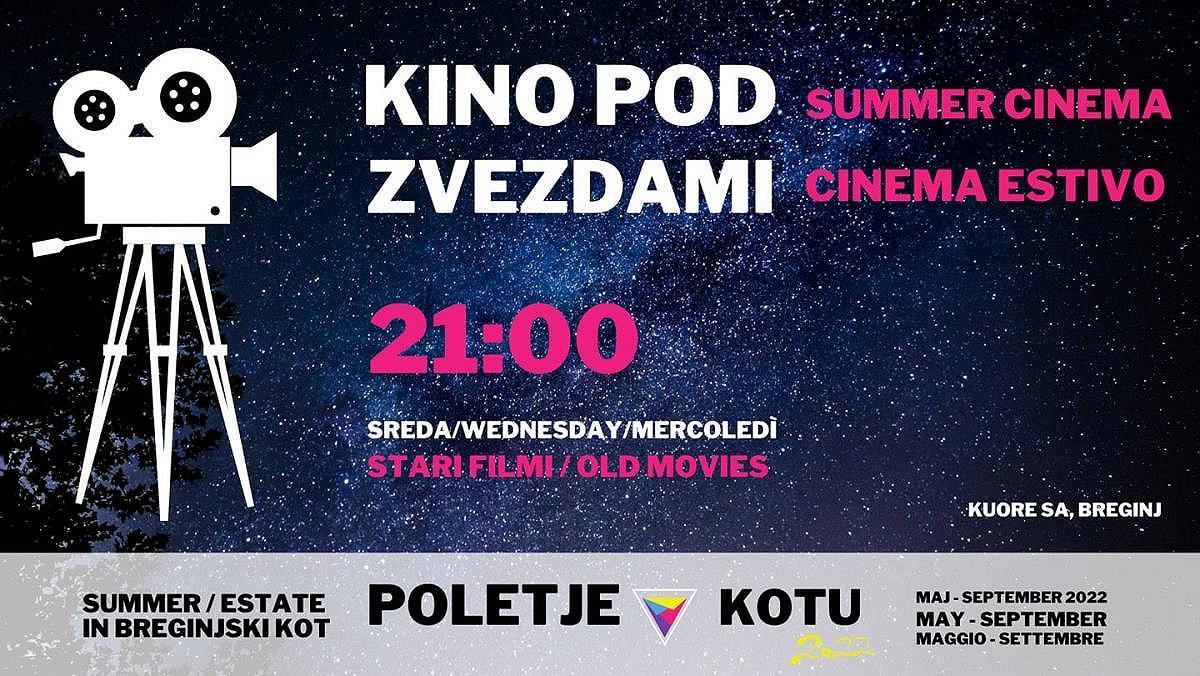 Kino pod zvezdami, stari filmi