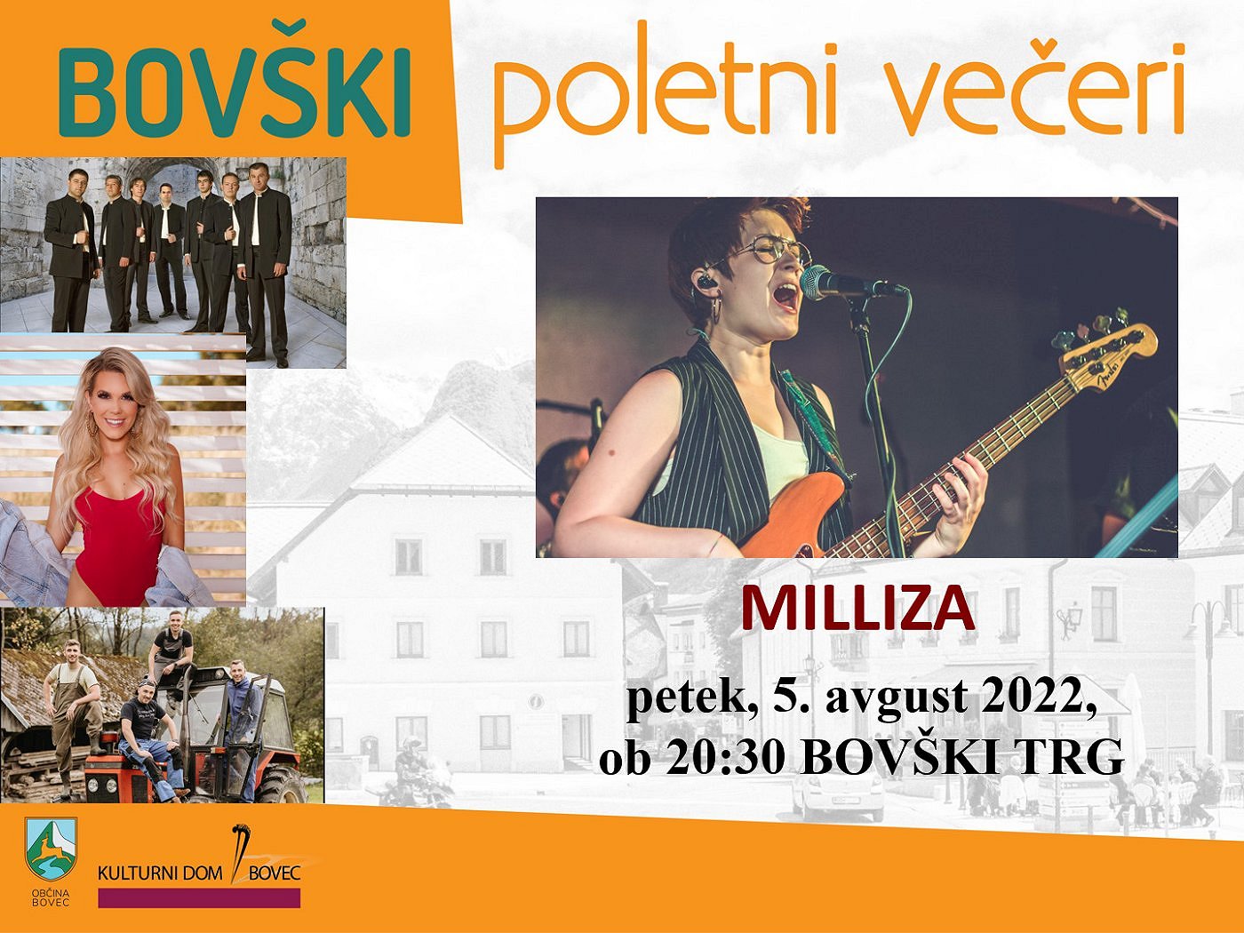 Bovški poletni večeri 2022 - Milliza