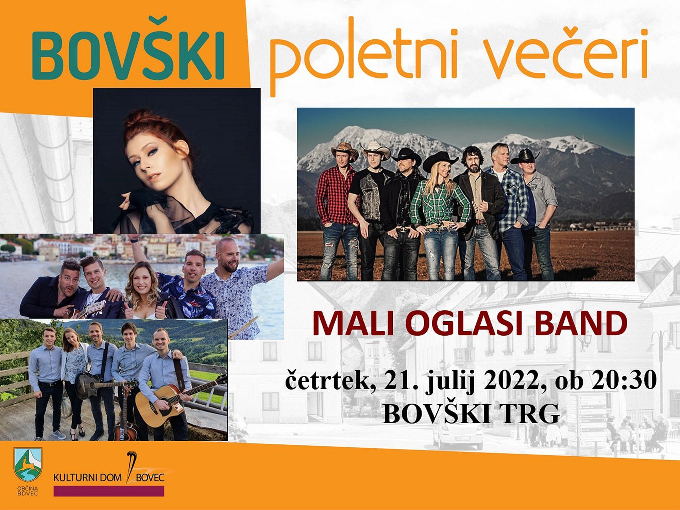 Bovški poletni večeri 2022 - Mali oglasi band