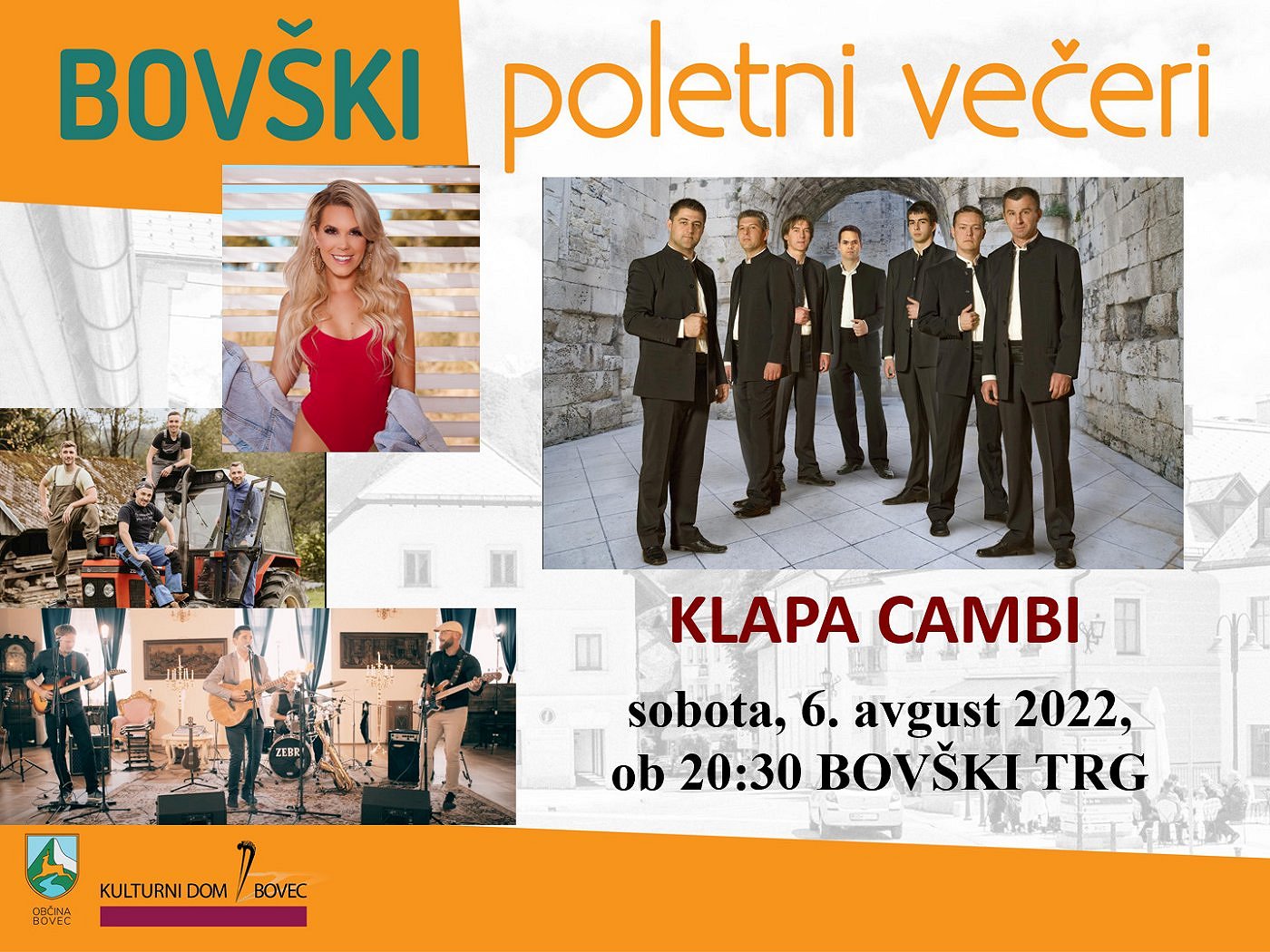 Bovški poletni večeri 2022 - Klapa Cambi