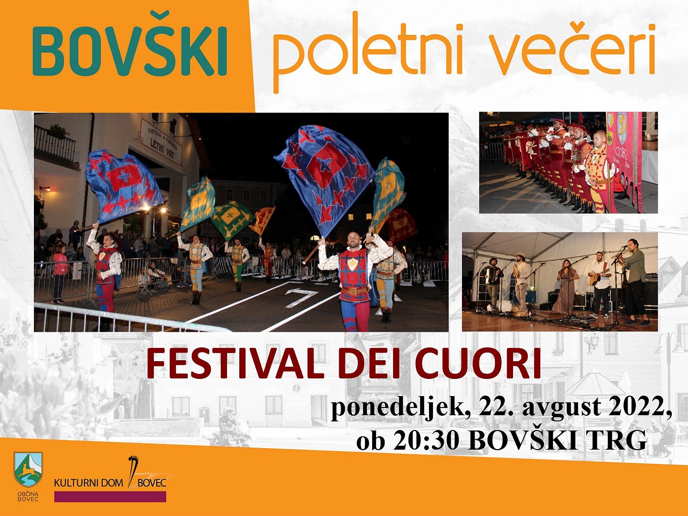 Bovški poletni večeri 2022 - Festival dei cuori
