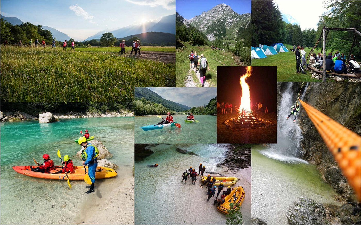 Relaxation camp Bovec
