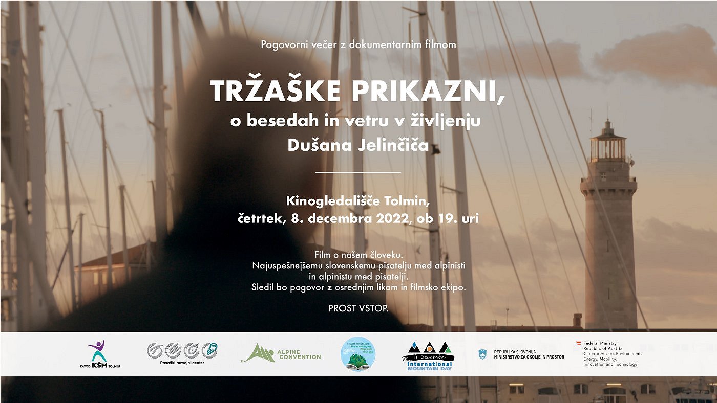 Kinogledališče Tolmin - Brati gore: Pogovorni večer z dokumentarnim filmom Tržaške prikazni