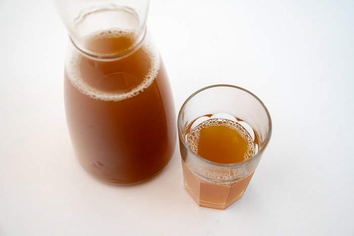 Letni vrt - jabolčni sok