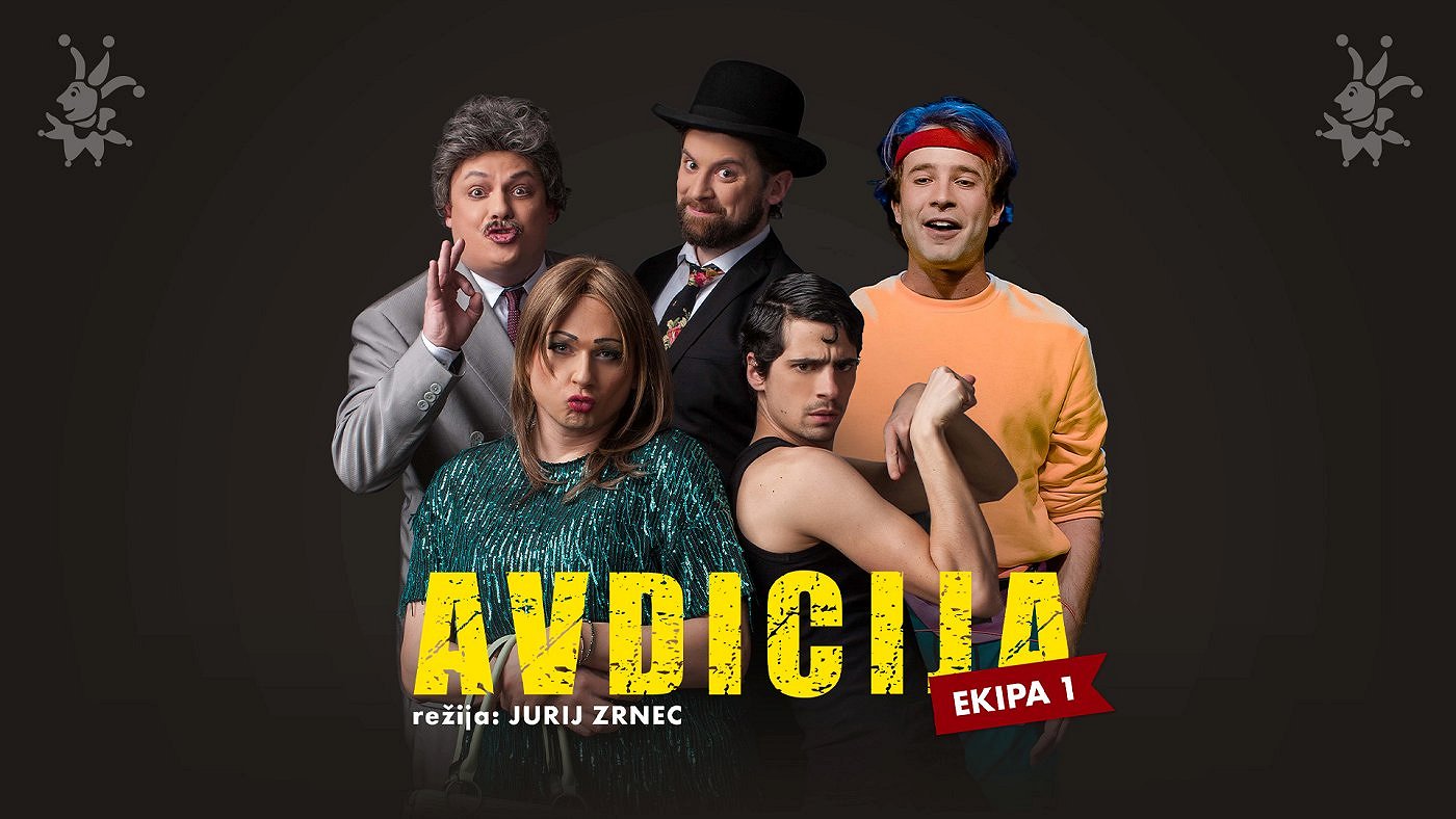 Kinogledališče Tolmin - AVDICIJA, Špas teater, komedija, ekipa 1