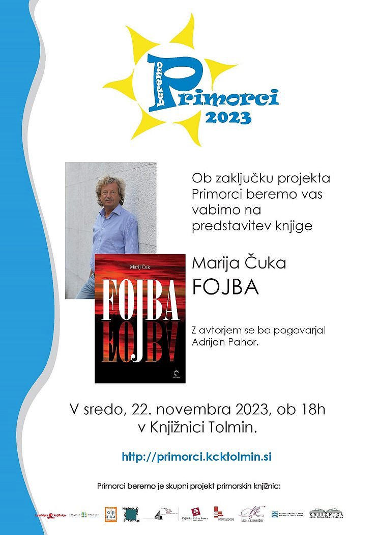 Fojba, predstavitev knjige Marija Čuka