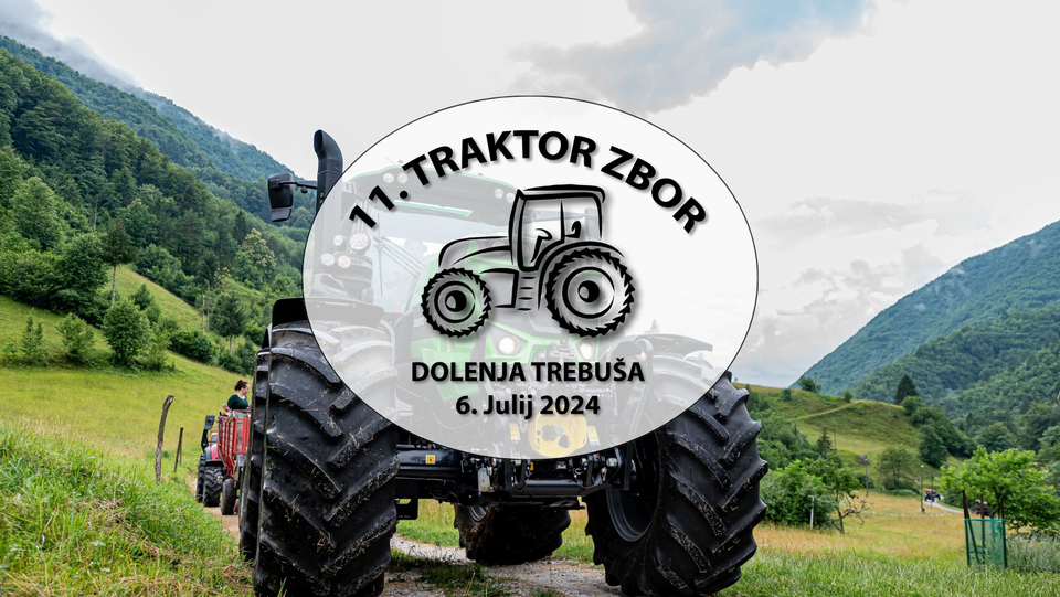11. Traktor zbor Dolenja Trebuša 2024