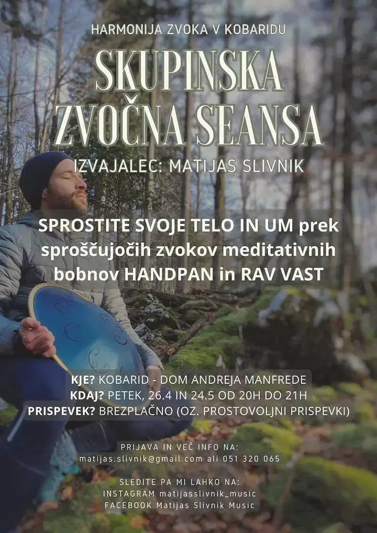 Skupinska zvočna seans