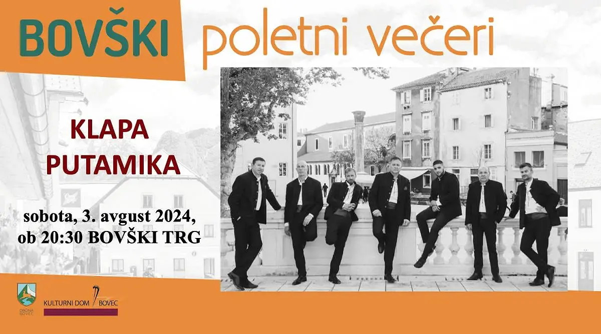 Bovški poletni večeri 2024 - Klapa Putamika