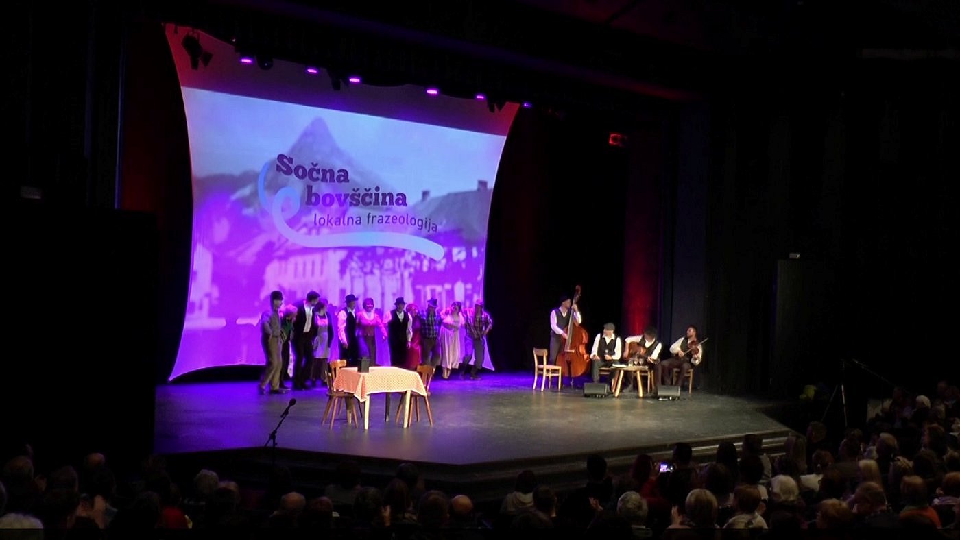 Sočna Bovščina - lokalna frazeologija, Gledališka skupina B\'c