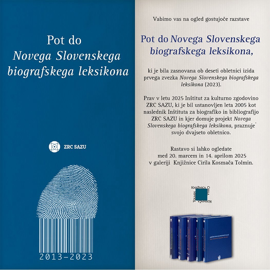 Pot do Novega Slovenskega biografskega leksikona