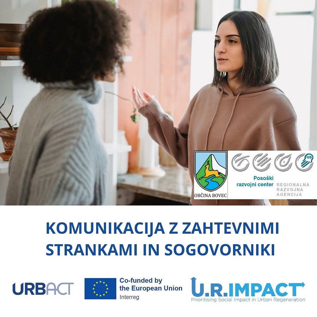 Komunikacija z zahtevnimi strankami in sogovorniki - Delavnica 17.5.2025