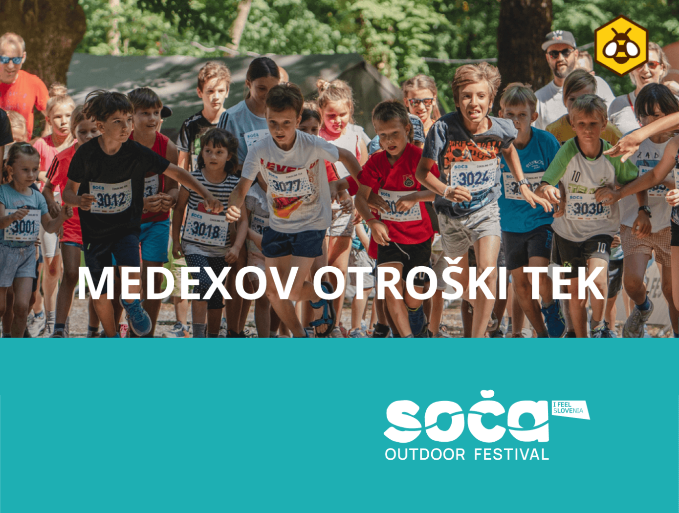 MEDEXOV OTROŠKI TEK TEKAŠKA ZABAVA ZA NAJMLAJŠE