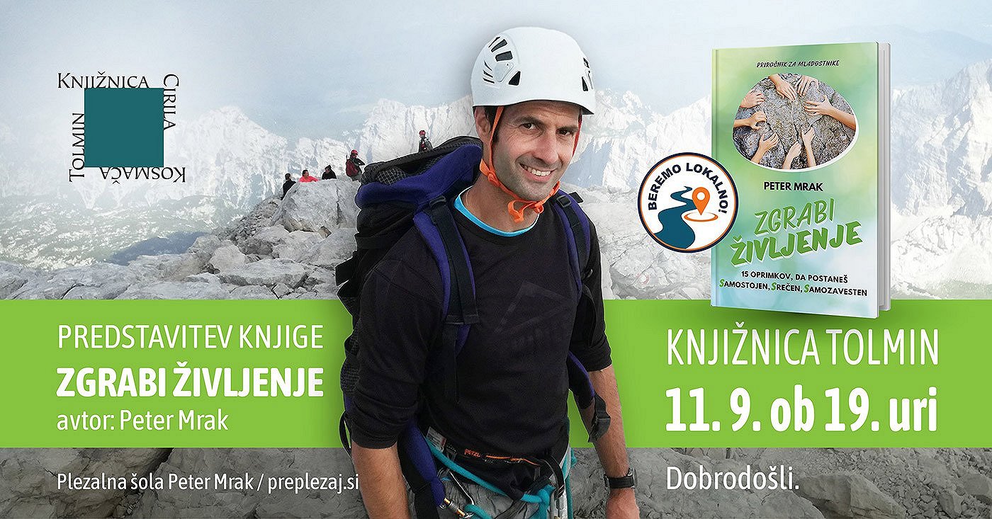 Predstavitev knjige Zgrabi življenje