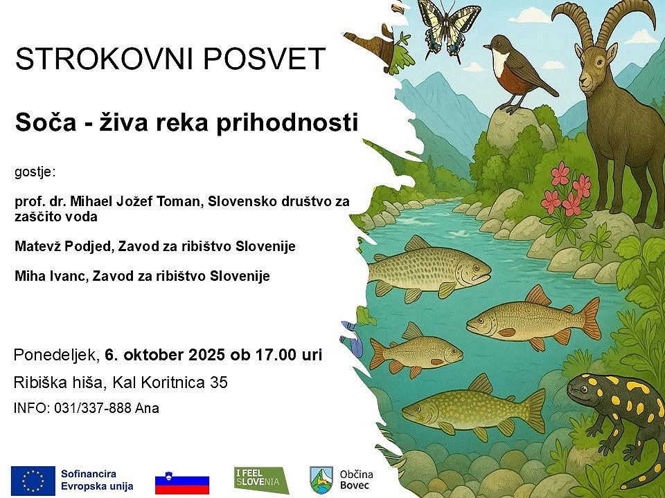 Strokovni posvet - Soca-živa reka prihodnosti