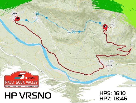 Rally Soča Valley 2025 - HP Vrsno