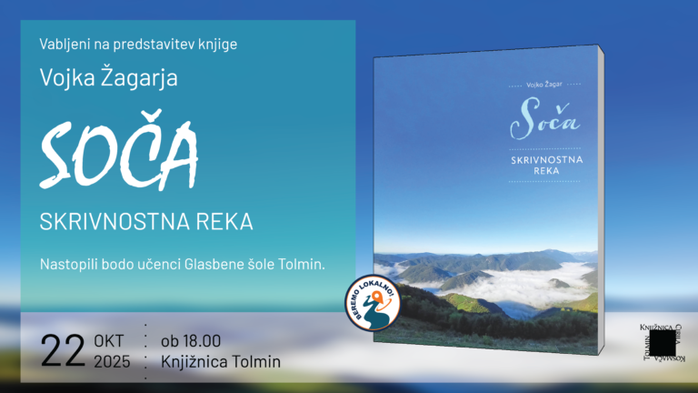 Soča - skrivnostna reka - predstavitev knjige