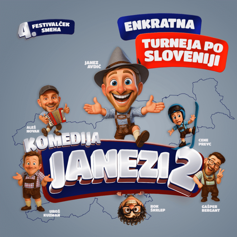 JANEZI 2, komedija