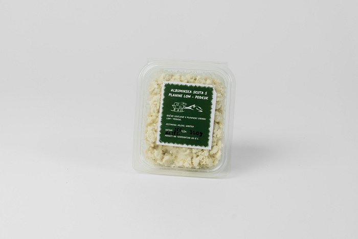 Albuminkäse von der Alm Lom-Podkuk • Soča Valley Finest