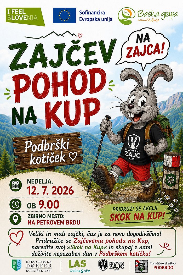 Zajčev pohod na Kup