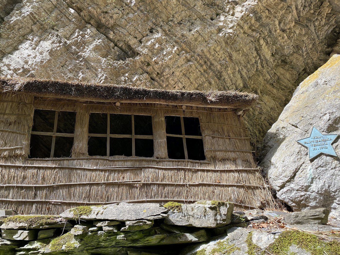 Hiking along Zadlaščica, Soča Valley